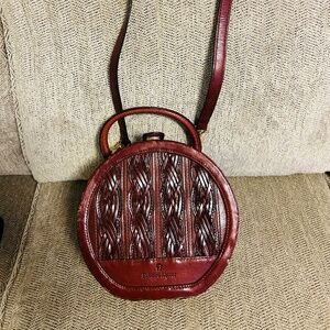 Etienne Aigner-  Leather Vintage Round Purse